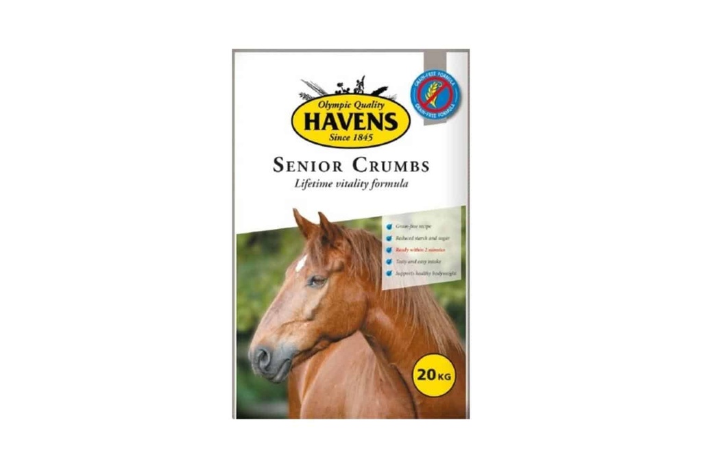 Havens  Senior Crumbs kruimel brokje 17.5kg