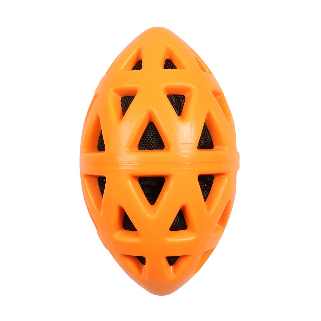 Crack me up - rugby trekspeeltje L - 19x10,5x10,5cm oranje