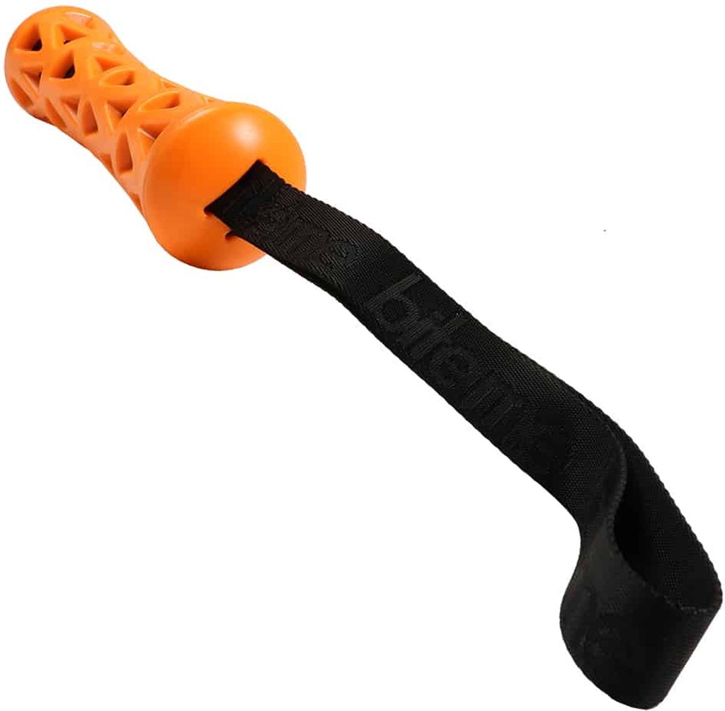 # Crack me up - stick L - 42x6,3x6,3cm oranje/zwart