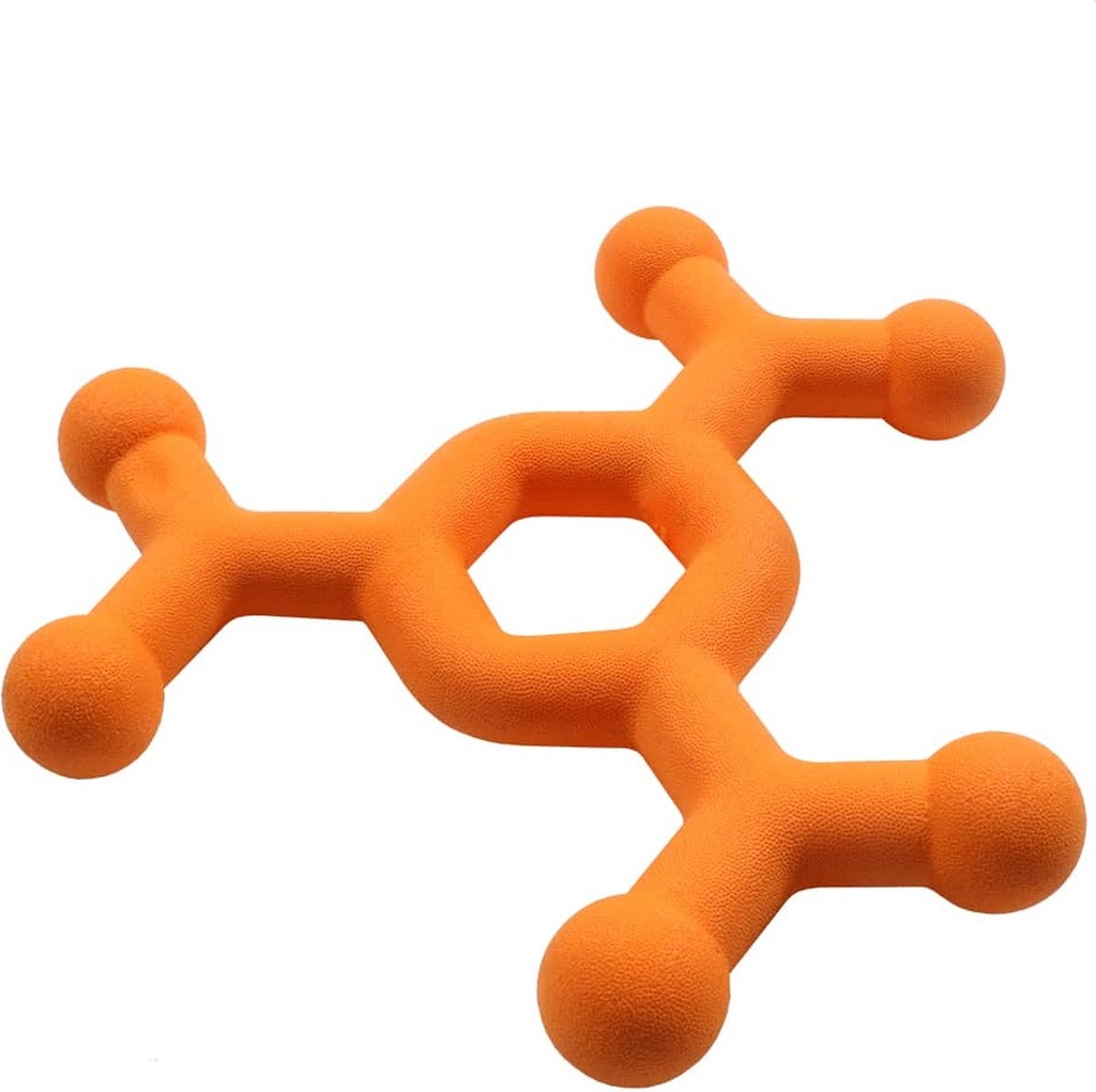 # Dawg Science - hondenspeeltje L - 27x24x2,5cm oranje