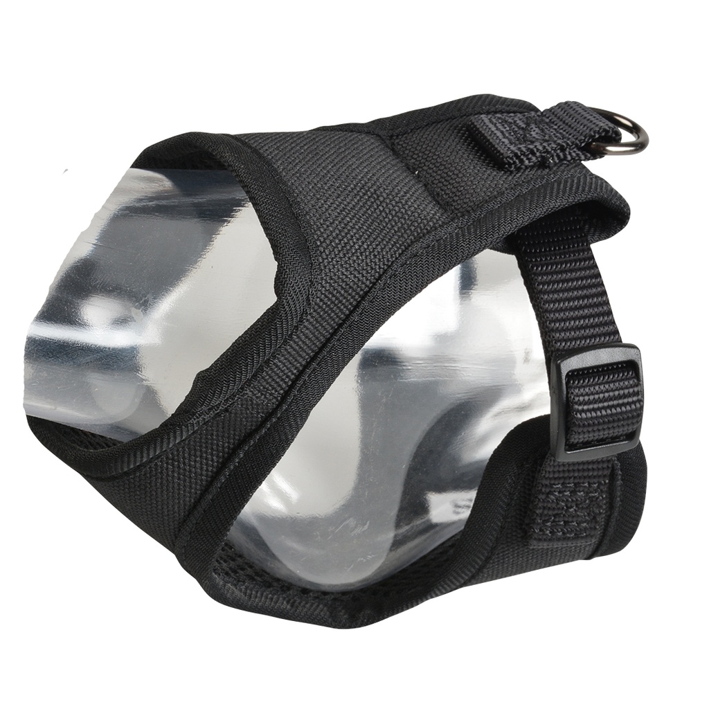 Kippenharnas S - 24x16x28-38 cm zwart