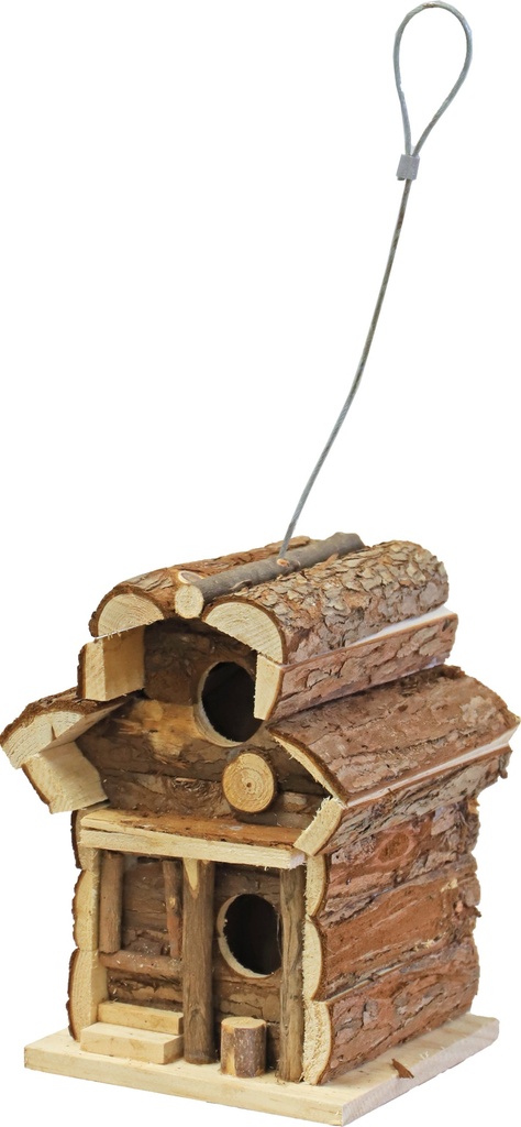 Broedhuis 'natural' rond dak hangbaar, 21 cm
