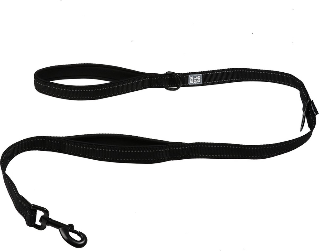 Ultimate Fit On-The-Road leiband Fashion 130cm - 16mm granite black