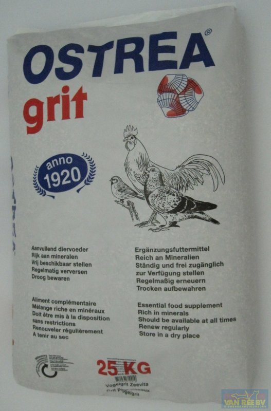 Vogelgrit gemengd 20 kg