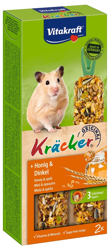 V* Vitakraft ST HAMSTERKRACKER 2-1 HONING