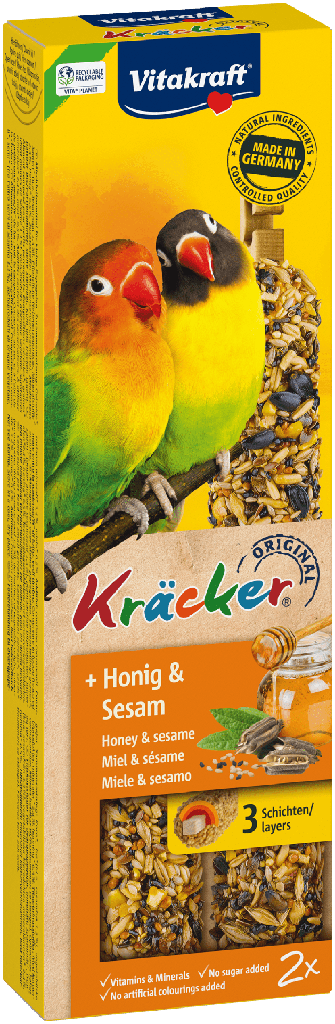 Vitakraft  agaporniskracker honing