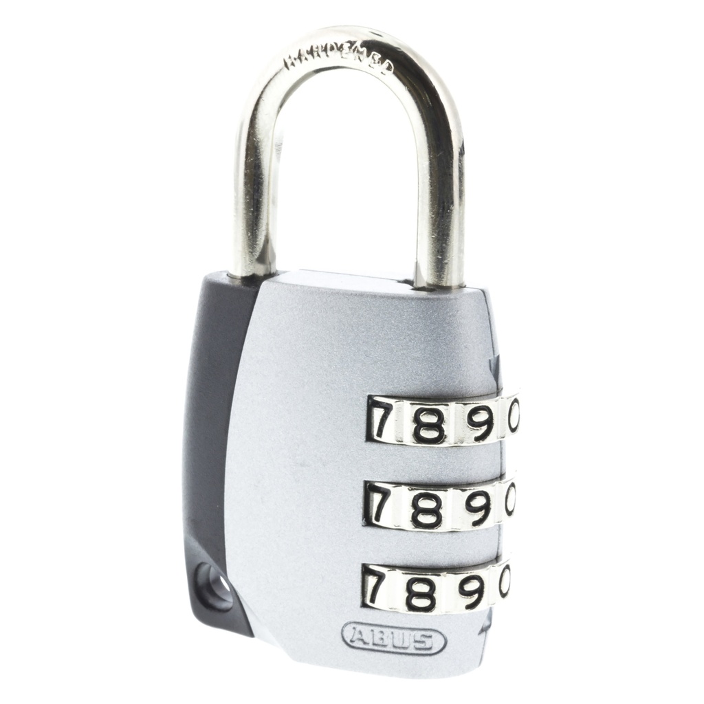 Abus cijferslot type 155, 3-cijferig 30 mm zwart/grijs