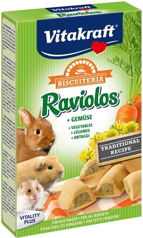 ! V* Vitakraft Raviolos knaagdier en konijn, 100 gr