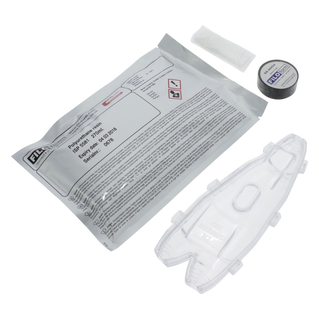 Giethars Aftakmof 150x68x33mm transparant