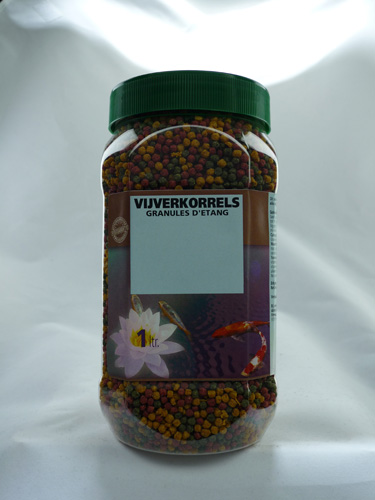 Vijverkorrels 1,2 liter 3 mm