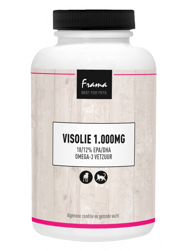 ! Frama Visolie 1,000mg 18/12%EPA/DHA 120 caps