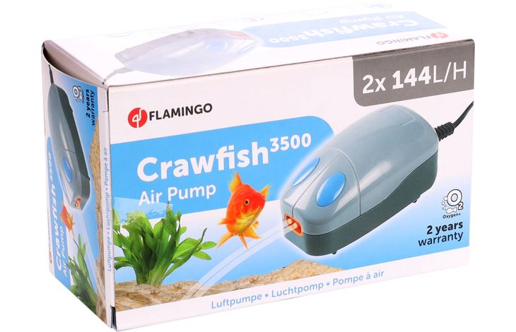 ! LUCHTPOMP CRAWFISH 3500
