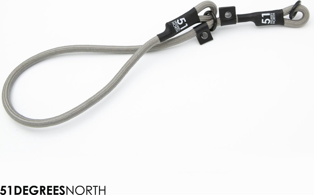51 - Wanderful - Collar - Rope - Light Grey - 40-50cmx12mm