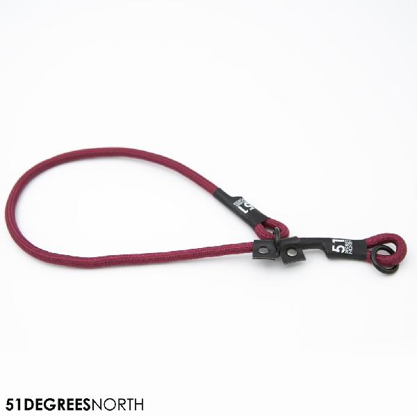 51 - Wanderful - Collar - Rope - Burgundy - 40-50cmx12mm