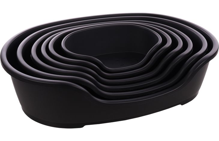 MAND TUCK OVAAL ZWART 60 CM