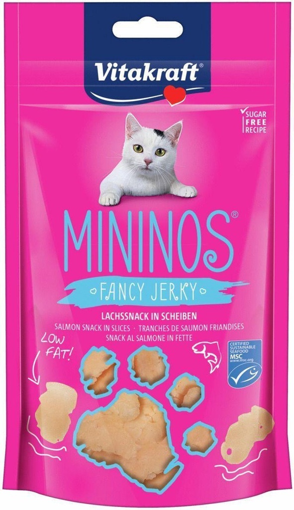 Vitakraft Mininos Fancy Jerky Zalm 40g