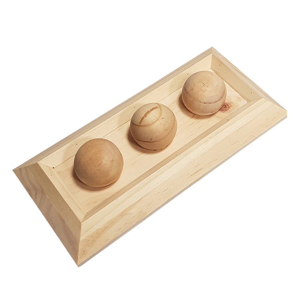 Houten Sniffle `n snack puzzle Fay 28x13x6CM