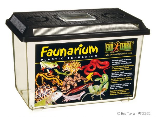 Faunarium plastic terrarium