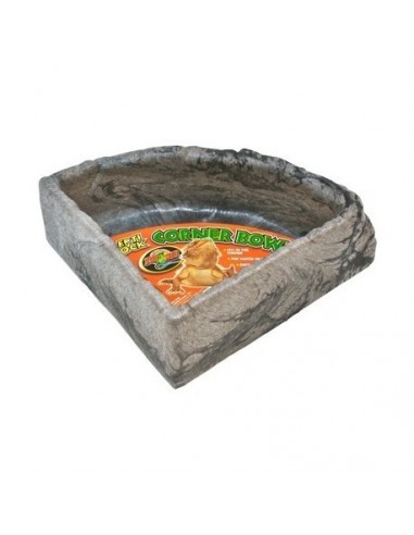 Zoo Med Repti Rock Corner Water Dish Large 24,1 x 23,7 x 8,4cm