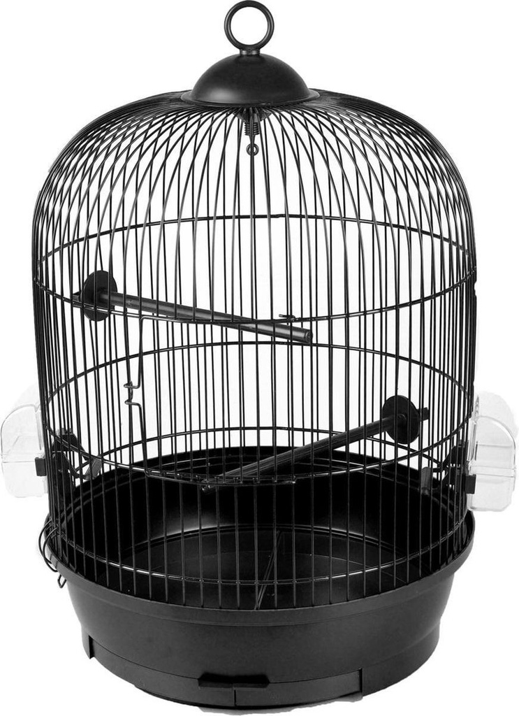 VOGELKOOI ERLA 1 ZWART 35x35x52CM