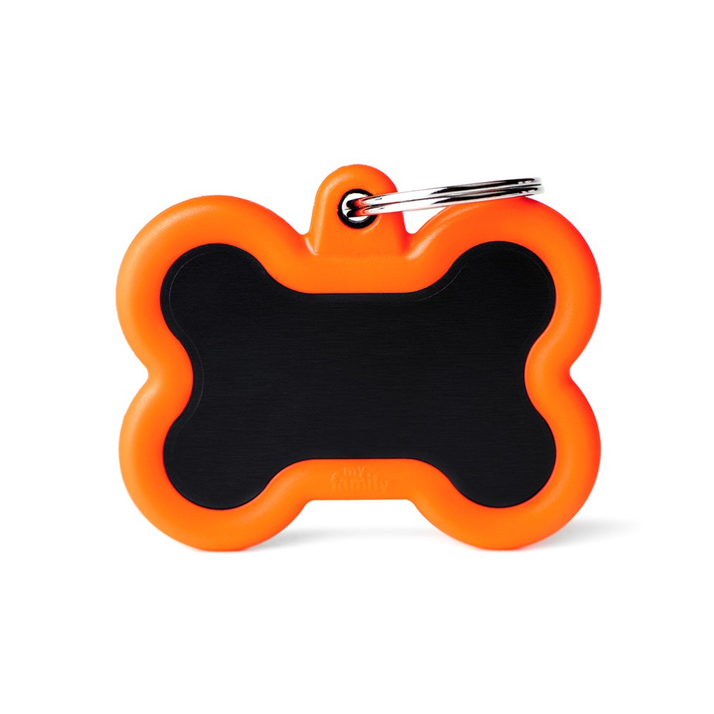 BLACK BONE ALU ORANGE RUBBER