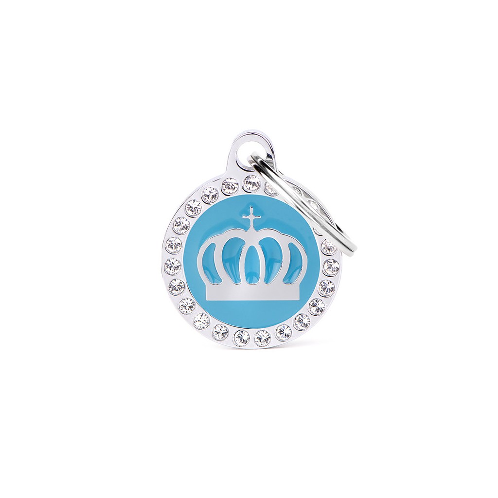 LIGHT BLUE GLAM CROWN