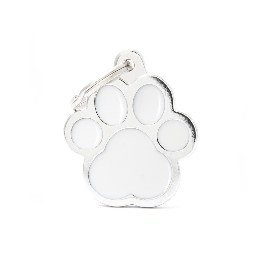 BIG WHITE PAWPRINT