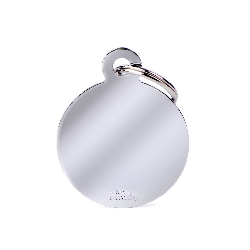 BIG ROUND CHROMED BRASS