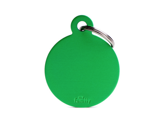 BIG ROUND ALUMINUM GREEN