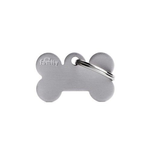 SMALL BONE ALUMINUM GREY