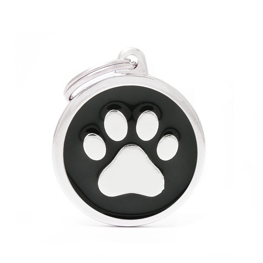 BLACK BIG CIRCLE PAW