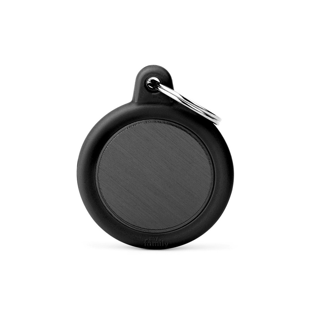 BLACK CIRCLE ALU BLACK RUBBER