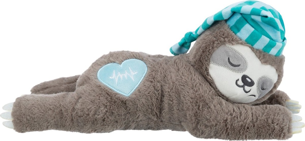 Junior luiaard Heartbeat, pluche, 34 cm