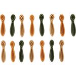 Veggie tandenborstel 7,5cm 15st mix