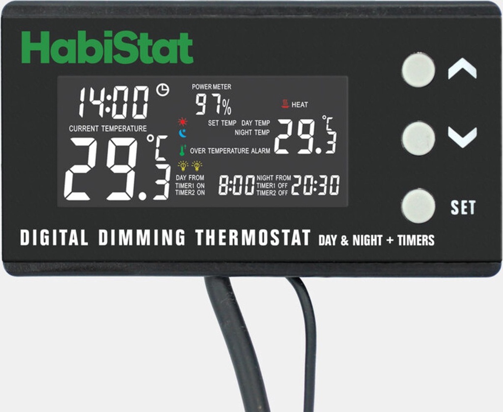 # Habistat dimming thermostat day/night 600 watt