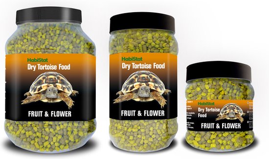 Habistat Tortoise food fruit&flower 400 gram