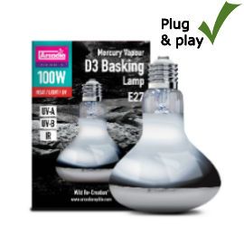Arcadia D3 UV Basking lamp 100 watt