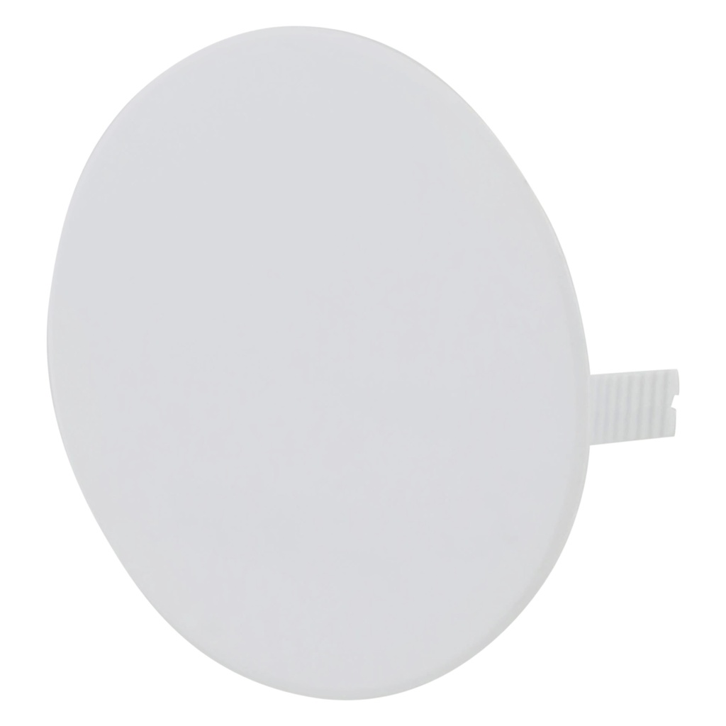 Afdekplaat zelfklemmend  rond  95 mm  wit