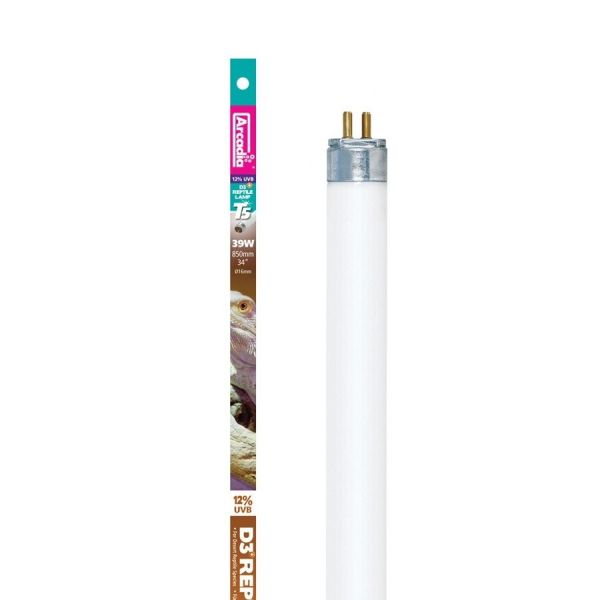 Arcadia D3+ Reptile T5 lamp 12% UVB 56cm 24 watt