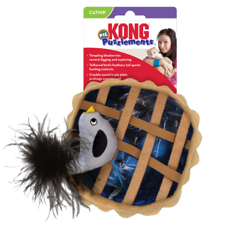 KONG Puzzelements Pie Catnip