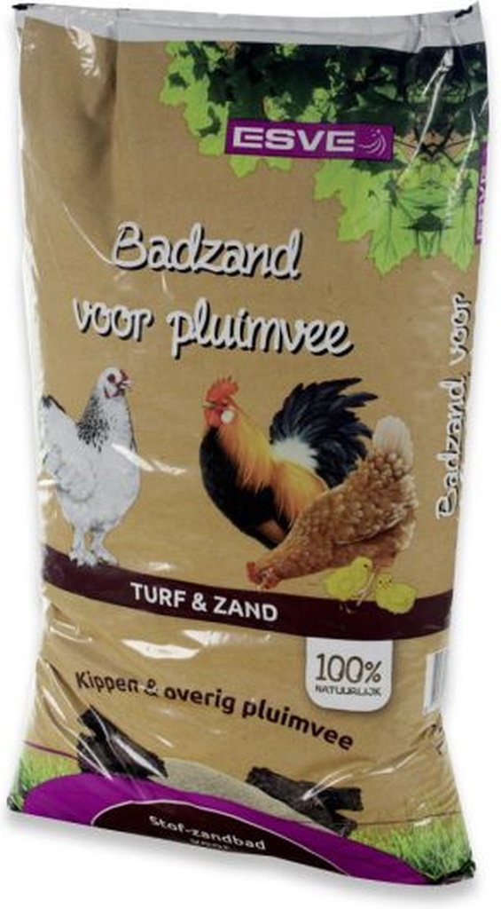 Badzand voor pluimvee 10ltr