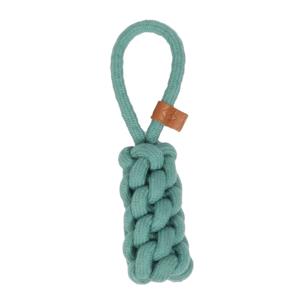 Kurt gevlochten kegel blauw L - 36cmx10mm