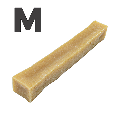 Kauwkaas M 1 Stuk. 100% Natuurlijk, Lactosevrij En Hypoallergeen. (Krimp)