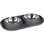 EET- EN DRINKPOT DUO DINNER GRAFA OVAAL DONKERGRIJS 220ML