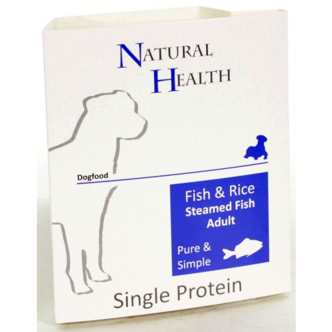[NH114] NH Dog Steamed P/S Fish + Rice 395 gr