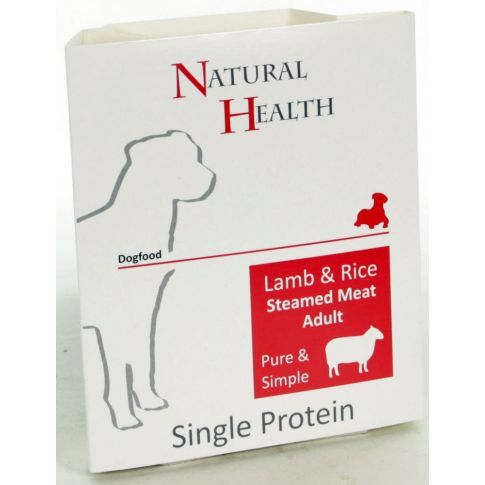 [NH112] NH Dog Steamed P/S Lamb + Rice 395 gr