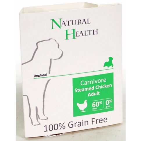 [NH123] NH Dog Steamed Carnivore Chicken 395 gr GrainFree