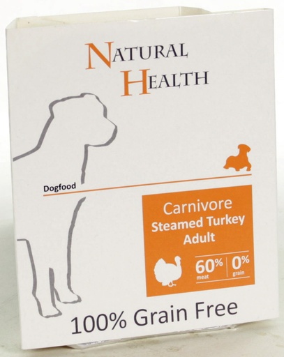[NH121] NH Dog Steamed Carnivore Turkey 395 gr GrainFree