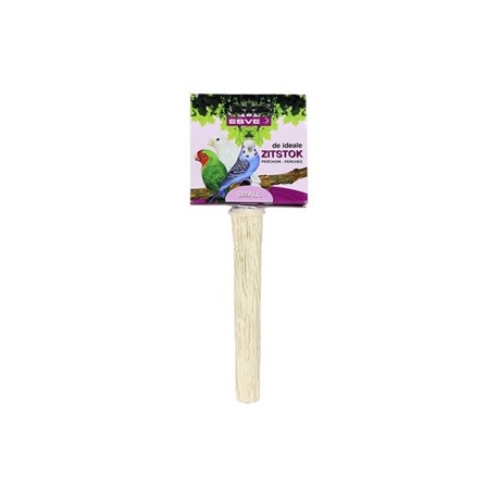 [020 1600] ZITSTOK CALCIUM WIT + SCHROEFDRAAD 13CM