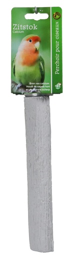 [020 1602] ZITSTOK CALCIUM WIT + SCHROEFDRAAD 22CM